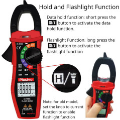 AC/DC Current Digital Clamp Meter T-RMS 6000 Counts